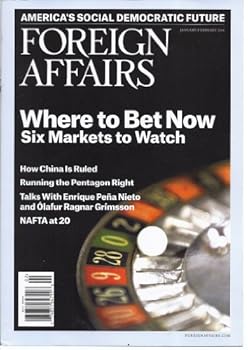 Single Issue Magazine Foreign Affairs (January/February 2014) Book