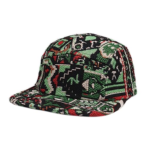 Image of 5 Panel Camper Hat | Multi-Color Unique Designs | Caps for Men & Women | Large or X-Large