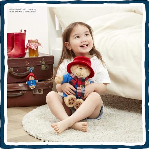 Rainbow Designs Large Paddington with Scarf, Multicolor, 25 cm