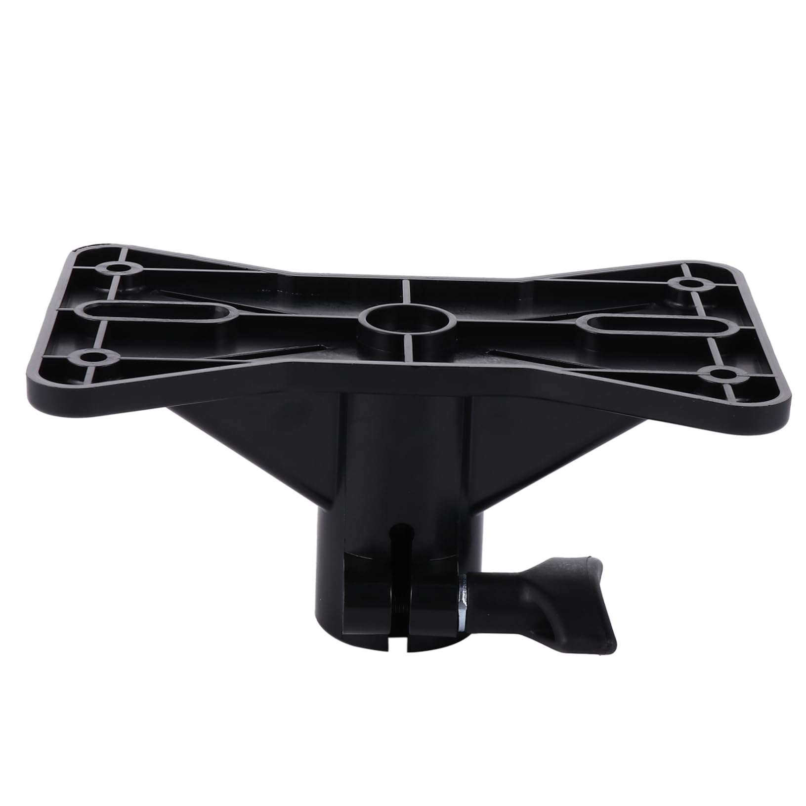 VILLCASE Tripod Speaker Stand Mount for Studio Monitors Durable Heavy Duty Structure to Easy to Install for Home Theaters Sports Bars and Studios Black