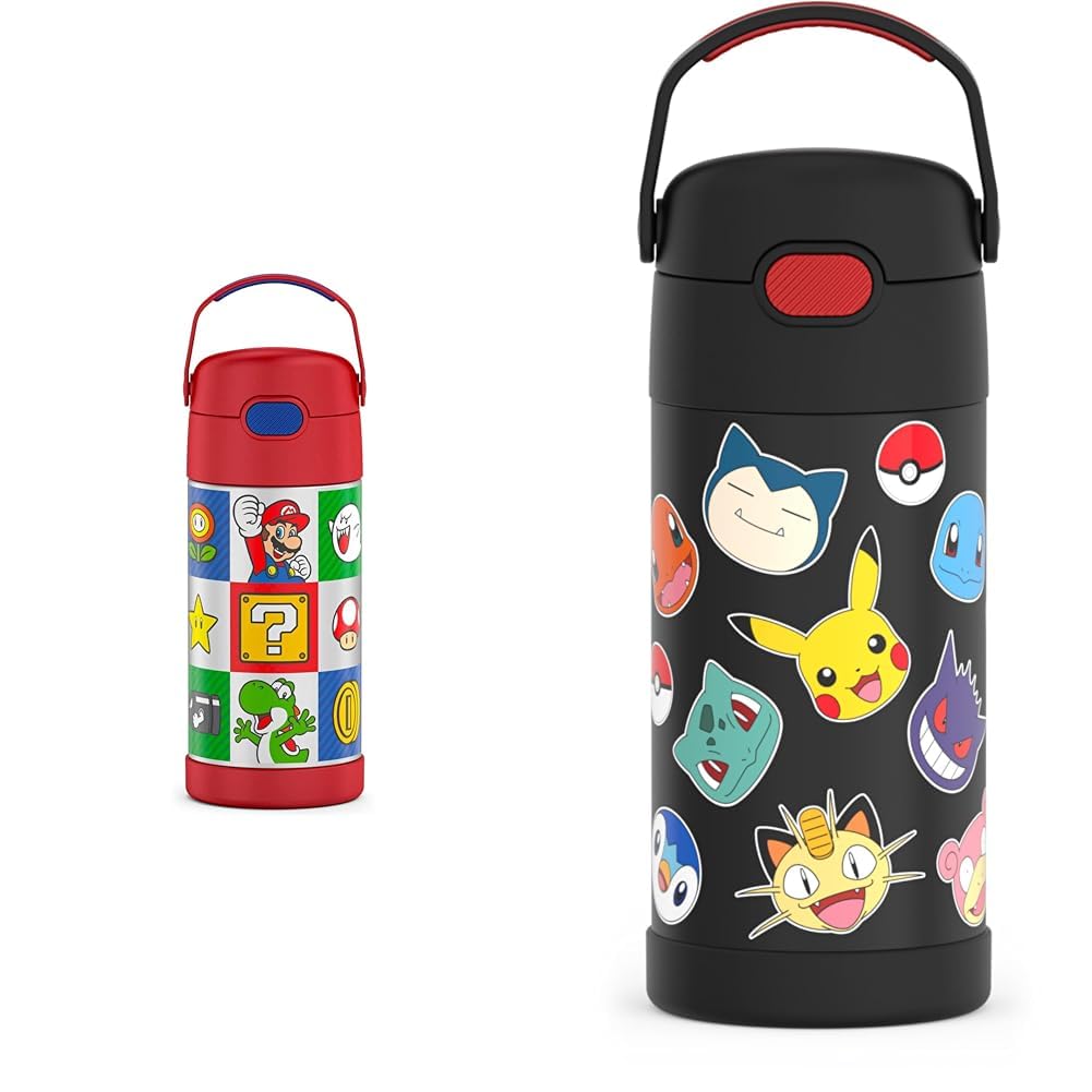 Amazon.com: THERMOS FUNTAINER 12 Ounce Super Mario Brothers and