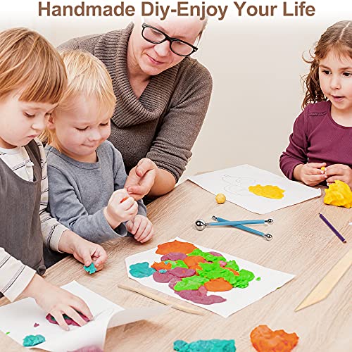Nozomy NO-PCT Clay Tools,12Pcs Pottery Clay Sculpting Tool Set thumb #6