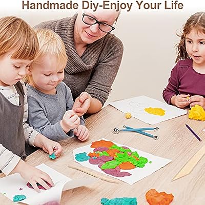 Nozomy Clay Tools,12PCS Pottery Clay Sculpting Tool Set