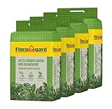 Floragard Aktiv-Grünpflanzen- und Palmenerde 4x20 L • Spezialerde für Palmen, Farne...