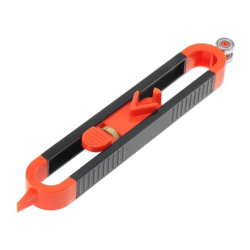 Herramienta de escritura de contorno preciso con bloqueo ajustable para lápiz, medidor de contorno de perfil para carpintería, duplicador de