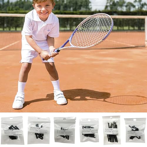 Qsvbeeqj Tennis Racket Wire Tube Replacement String Protections Tubes String Protector Tennis Racket Grommets - Thumbnail 2