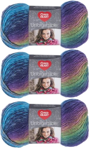 Image of Red Heart Boutique Unforgettable Gossamer Yarn of 100g /3.5oz - Acrylic - 4 Medium (Worsted) - 270 Yards - Knitting /Crochet (Pack of 24)