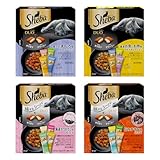 シーバ デュオ 成猫用 ４種バラエティ しあわせ香るセレクション 200g(20g×10袋)×4箱 ドライフード おやつ カリカリ 総合栄養食 キャットフード 猫 Sheba DUO 小分け image