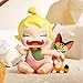 POP MART Baby Molly & Baby Tabby Series Figures Blind Box Figures, Random Design Action Figures Collectible Toys Home Decorations, Holiday Birthday Gifts for Girls and Boys, Single Box