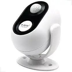 Sensor Detector Presença Segurança Sonoro Voz Alerta Loja 3 em 1