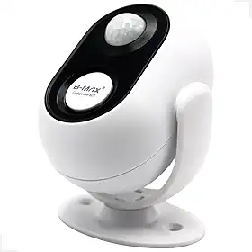 Sensor Detector Presença Segurança Sonoro Voz Alerta Loja 3 em 1