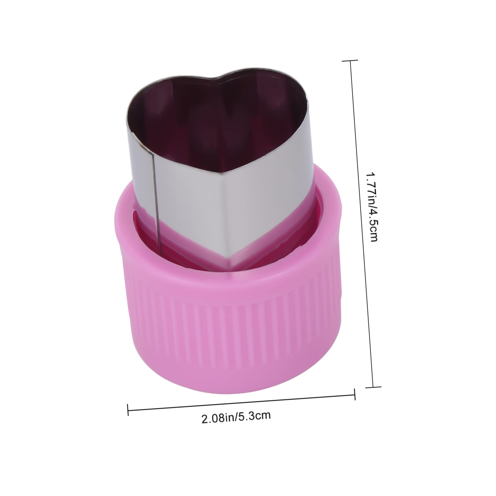 BRIGHTFUFU 9pcs/set Butterfly Shape Cutting Vegetable Fruit Cookie Cutter Easy to Clean Stainless Steel Material