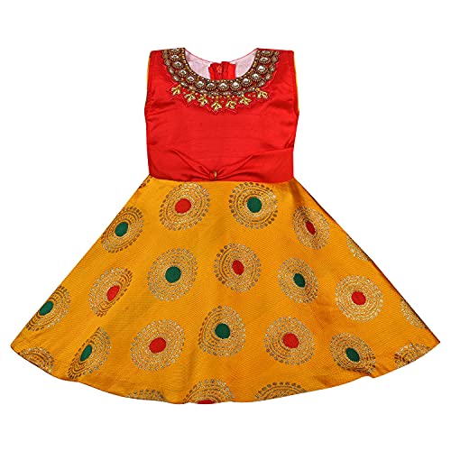 Image of Wish Karo Baby Girls Frocks Dress for Girls-(fe2943)