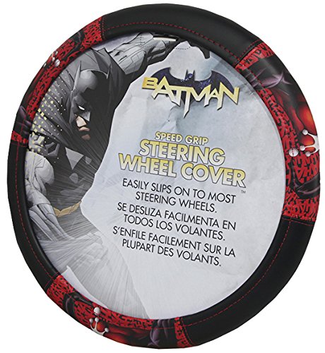Plasticolor 006758R01 DC Comics Harley Quinn Ha Ha Speed Grip Car Truck SUV Steering Wheel Cover