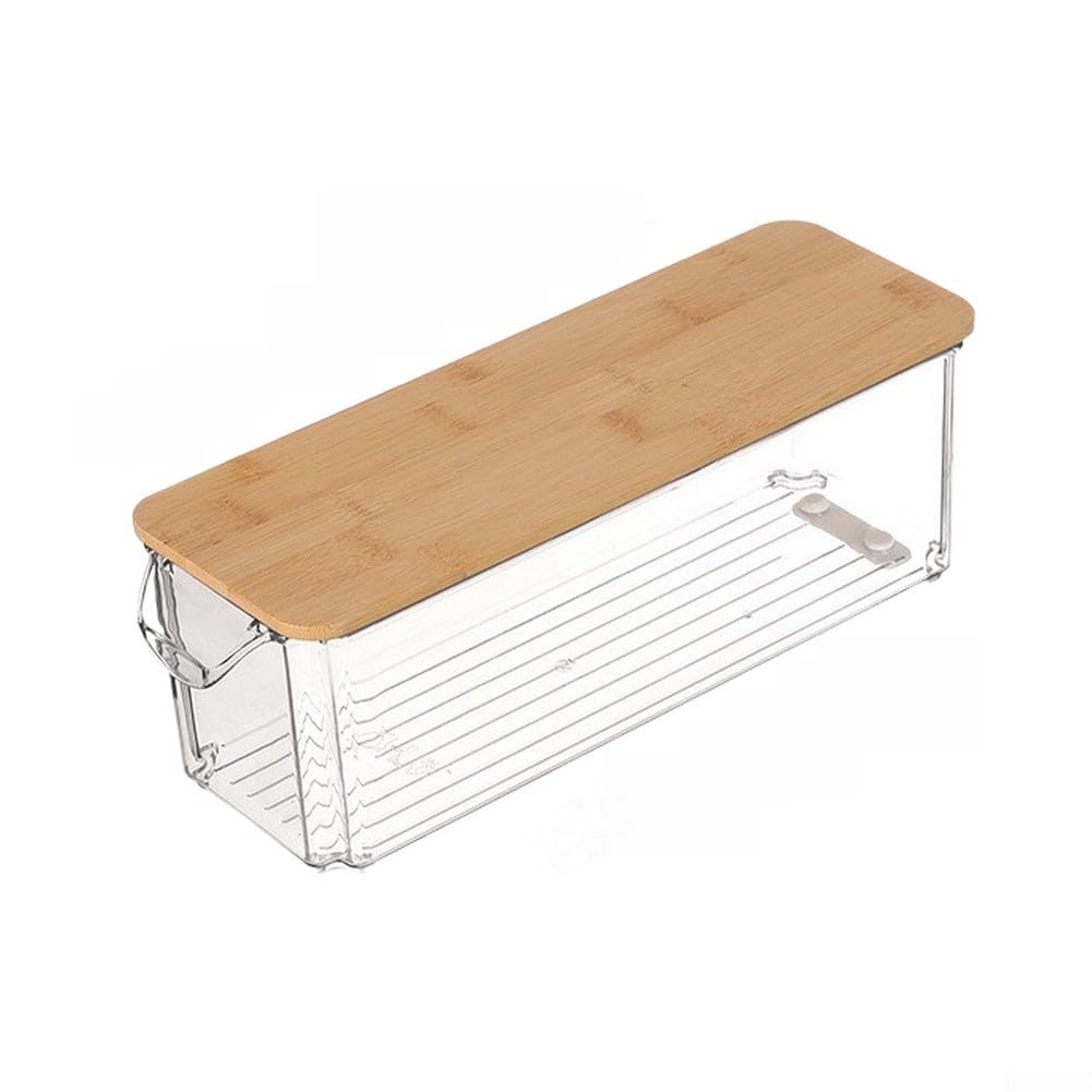 Organizadora Nevera PET Transparente Apilable Organizadora(Fourteen-piece set)
