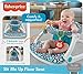 Fisher-Price Portable Baby Chair, Sit-Me-Up Floor Seat with 2 Removable Toys & Washable Seat Pad, Honeycomb