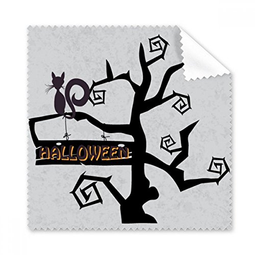 Cadeau téléphone écran Halloween lot de 5 tissus arbre de chat