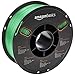 AmazonBasics PETG 3D Printer Filament, 1.75mm, Green, 1 kg Spool