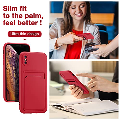 Verco Custodia Compatibile con iPhone X Cover