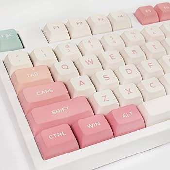 PBT Cherry Milkshake キーキャップ セット キーボード Cherry Milkshake – NovelKeys LLC
