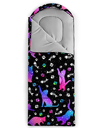Image of QOOMO Camping Sleeping Bags,3 Season Warm & Cool Weather,Lightweight,Waterproof Sleeping Bags for Adults & Kids,Traveling,and Outdoors,Camping Gear Equipment