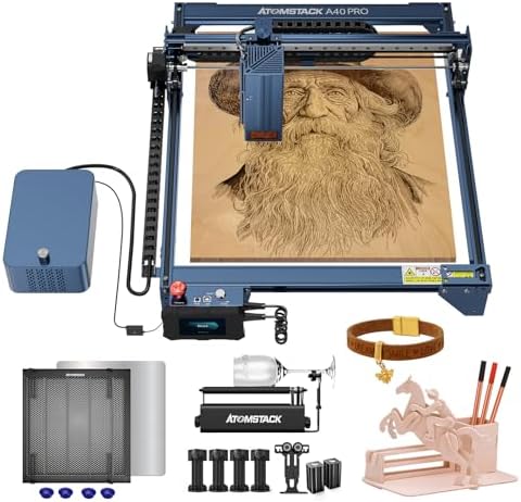 Woxcker L8 MAX 20W Lasergravierer - All-in-One Mit Kamera & Luftunterstützung