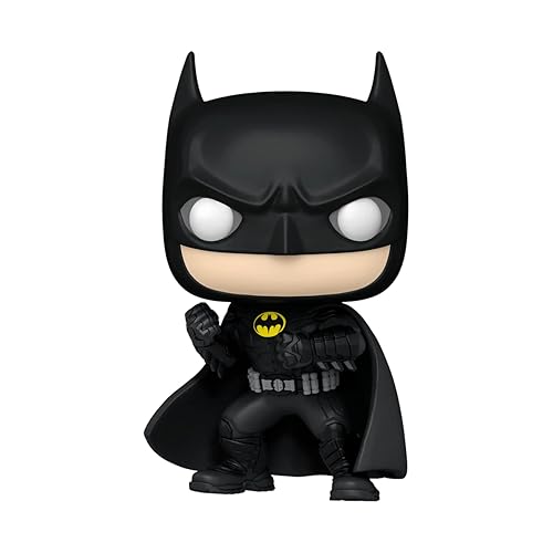 Funko POP! Películas: DC - The Flash - Batman - (Keaton) - DC Comics - Figura de Vinilo Coleccionable - Idea de Regalo - Mercancía Oficial - para Niños y Adultos - Fans de Cómics - Figura de Colección para Coleccionistas