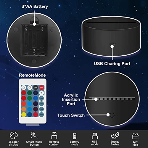 Regali di Dinosauro, 4 Pezzi di Luce Notturna con