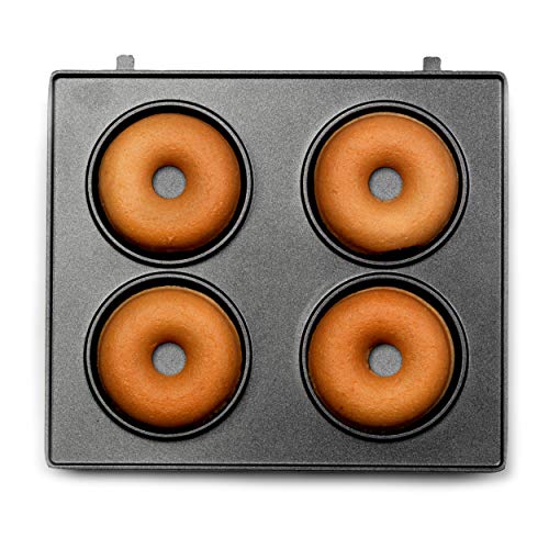 Giles & Posner EK2102SGVDEEU7 3 in 1 Kompakter Treat-Maker/Donutmaker, leckere Donuts, Cake Pops & Waffeln, 600 W… – Bild 3