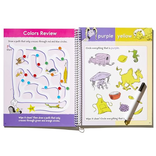 Dr. Seuss Wipe-Clean Workbook: Learning Fun: Activity Workbook for Ages 3-5 (Dr. Seuss Workbooks) - Image 3