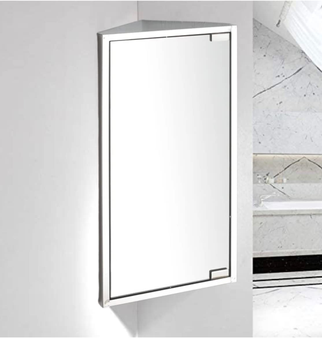 Buy NOVA Bathroom Corner Mirror Utility Medicine Storage