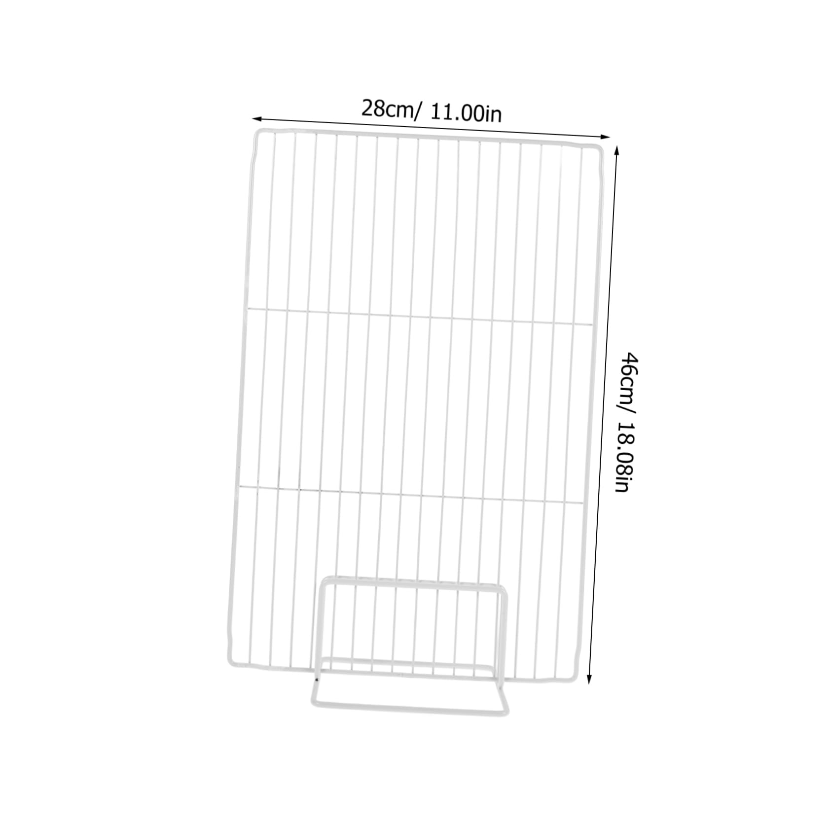 Luxshiny Separador Diseño de Malla Ventilada para Congelador y Refrigerador de Hierro Divisor Eficaz para Organización en Congeladores Domésticos y Supermercados