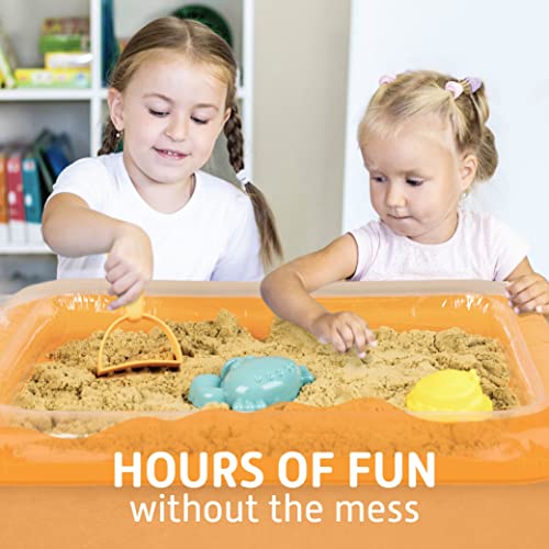 Sensory Sand Inflatable Sand Tray for Sand Activities Alternative to Sand Box or Sand Mat or Sand Table - Thumbnail 3