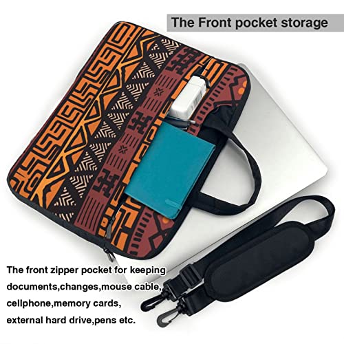 Bolsa tribal africana para laptop 13-15.6 pulgadas miniatura 4