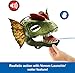 Mattel Jurassic World Dilophosaurus Role Play Mask with Venom Launchin Water Feature, Sound & Adjustable Frill, Dinosaur Costume Headgear Toy