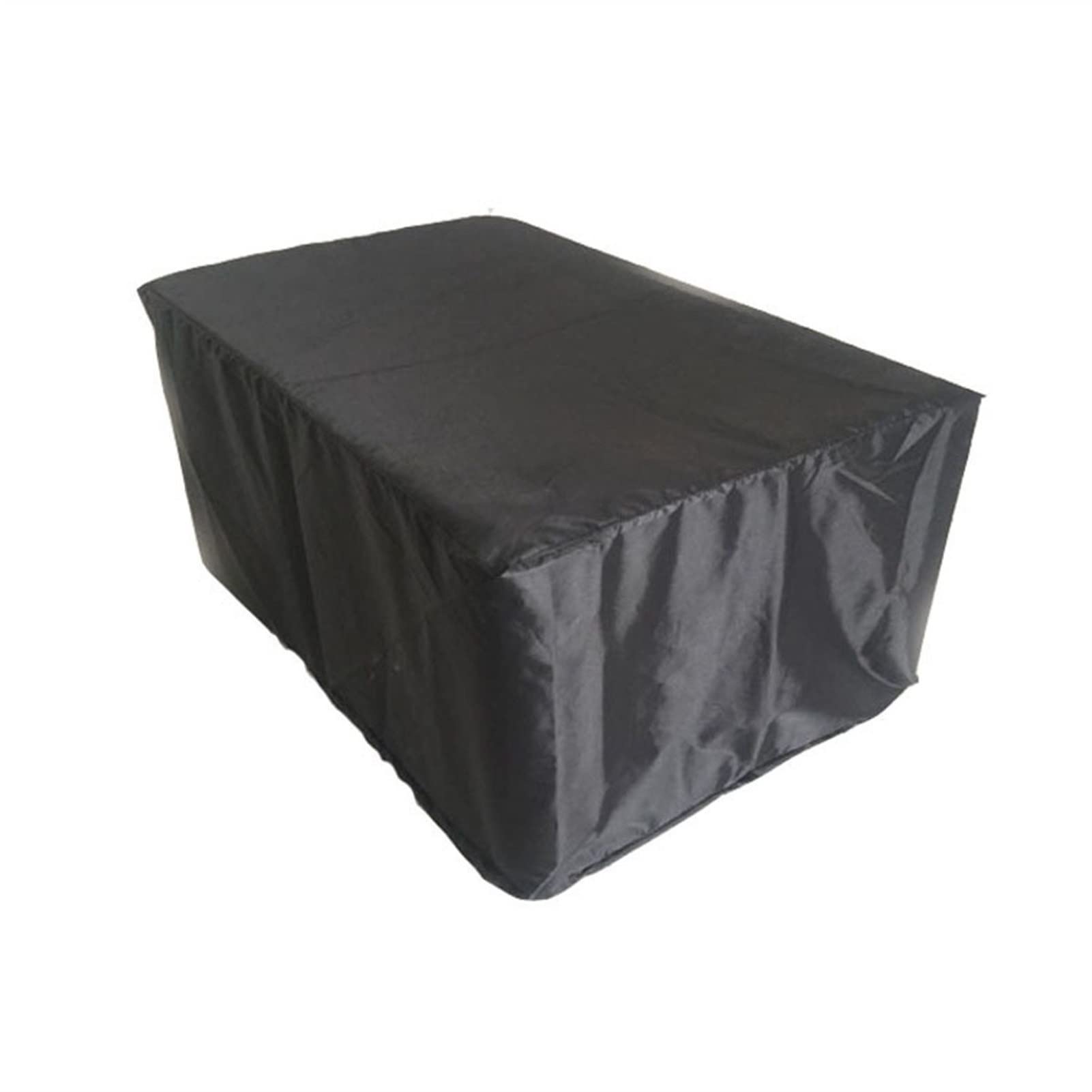 Cubiertas de mesa de patio, cubierta de muebles de sofá de esquina, cubiertas de muebles de tela Oxford a prueba de agua Cubierta protectora negra a prueba de polvo for exteriores Patio jardín Lluvia