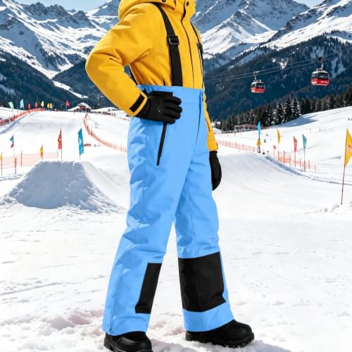 Rkwins Snow Pants Kids Winter Windproof Ski Jumpsuits Insulated Snowpants - image 3
