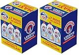 Chanteclair - Lessive Liquide Concentrées Marseille, Enrichie au Dégraissant, Ultra Détachantes et Efficaces aussi à Froid, 40 lavages - 1800 ml x 3 (Lot de 2)