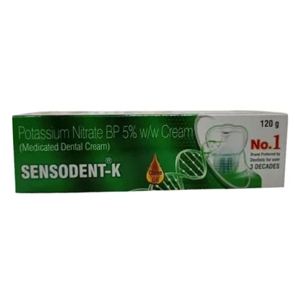 Sensodent-K 5% Medicated Dental - Tube of 120g Cream