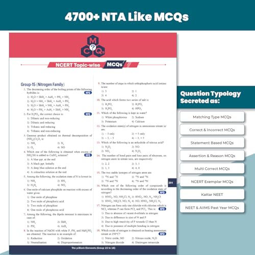 Image of PW Objective NCERT Punch 5.0 Chemistry For NEET 2027 By Pankaj Sijairya l Updated with Most Probable NEET Potential Questions (NPQ) For End Time Preparation