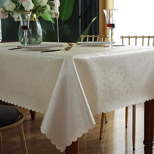 BEAUTEX Nappe En Toile Cirée Lavable Et Antidérapante, Avec Ruban