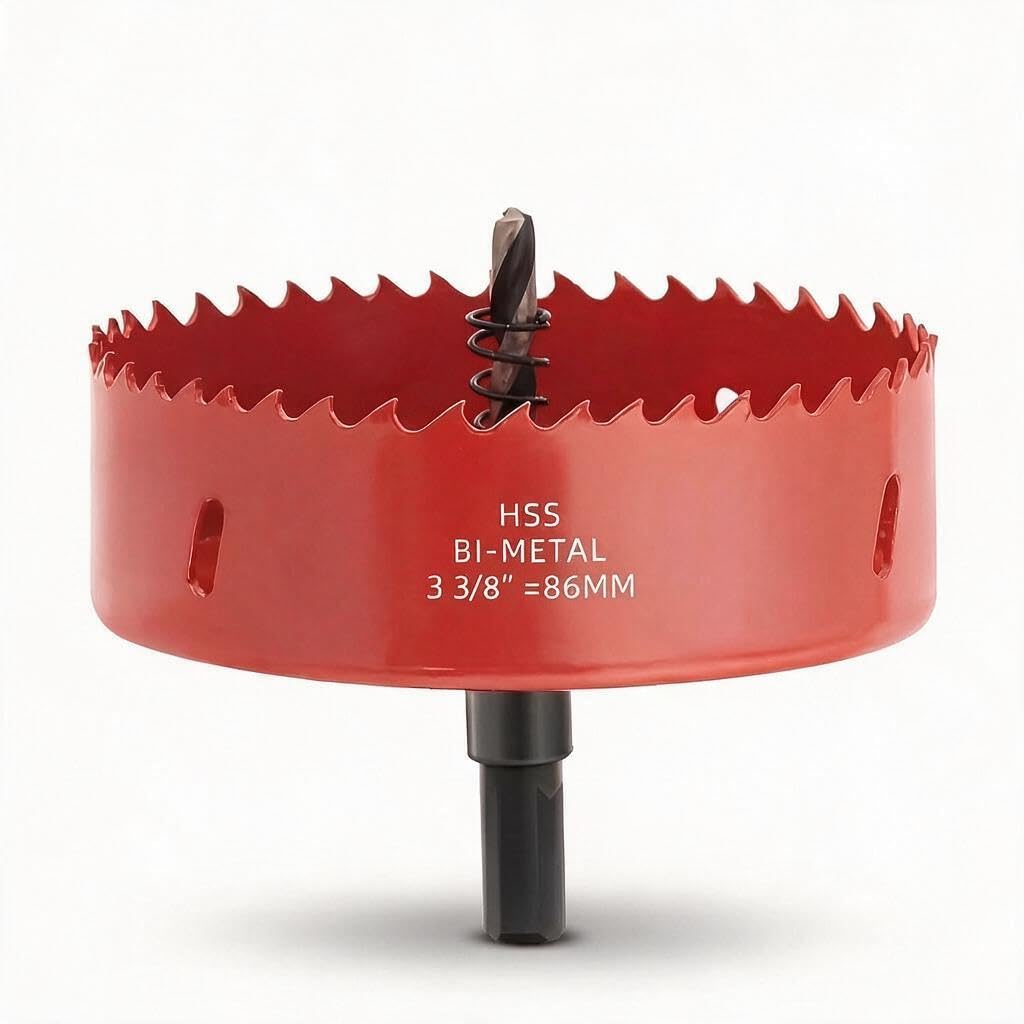 4.5" Bi-Metal Hole Saw - Metal, Wood & Plastic -15