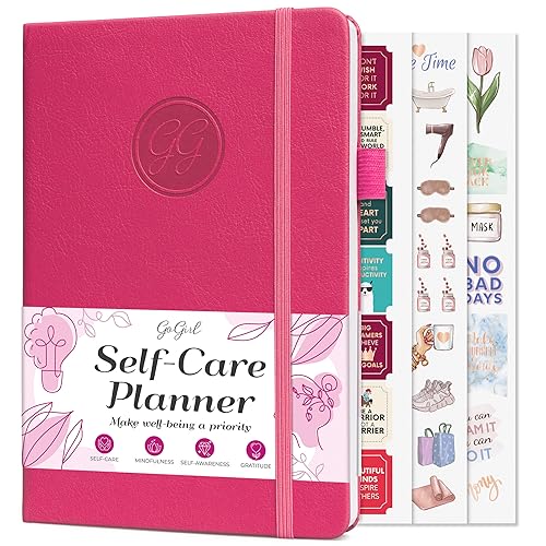 GoGirl Self-care Journal – Daily Mental Health Notebook with Mood