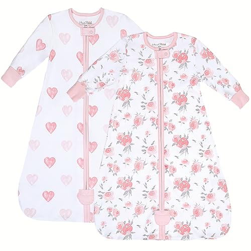 Mama Cheetah baby sleep sack with sleeves