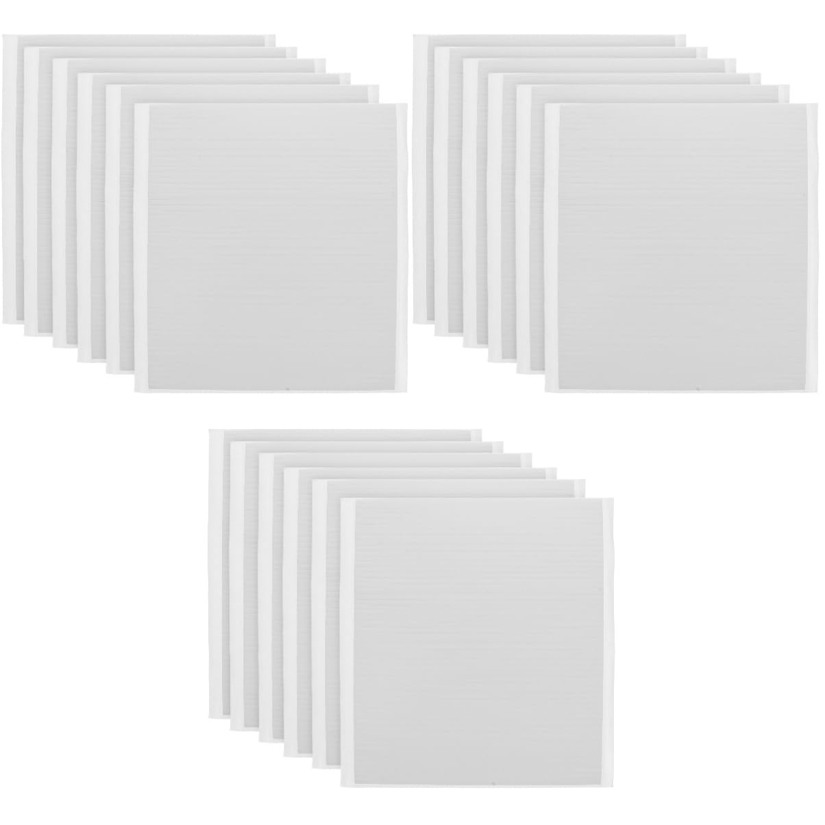 NUOBESTY 18blätter Hochwertige Doppelseitige Klebefolie Eva Selbstklebende Schaumstoffstreifen Für Bastelarbeiten Scrapbooking Und -projekte Maße Für