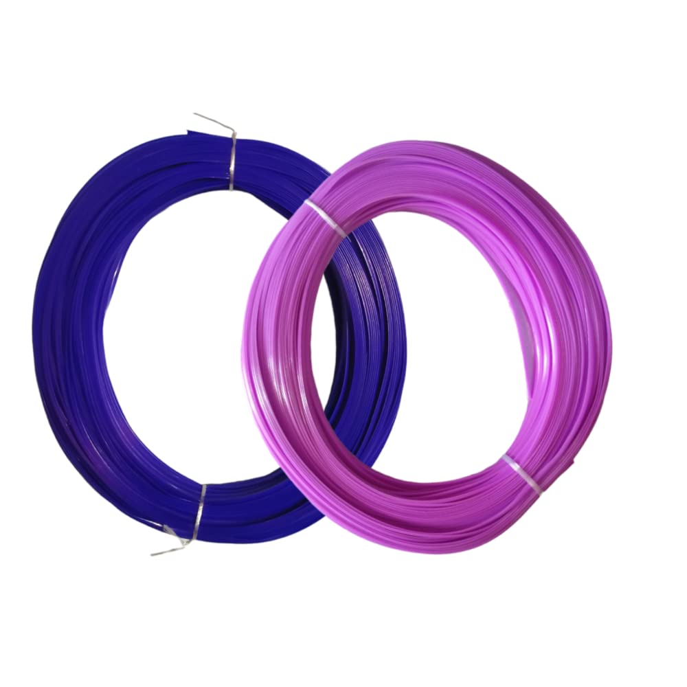 ADW CRAFT'S® Plastic Wire for Basket Making -PURPLE+DARK PURPLE Plastic Wire|Plastic Koodai wire|Glass Wire For Basket Making|Koodai Wire Roll|Plastic Wire For Koodai-image-35