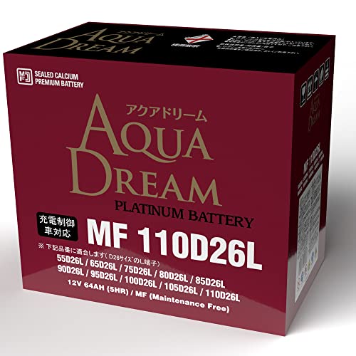 アクアドリーム MF 110D26L 新品バッテリー Amazon | アクアドリーム 国産車 充電制御車対応バッテリー PLATINUM