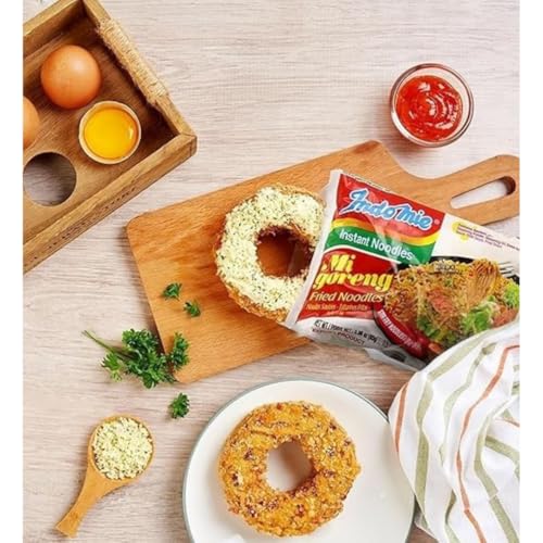 Image of Indomie Mi Goreng Instant Fried Noodles, Dry Noodles with Seasoning Sachets, 80g