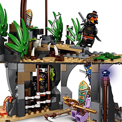 LEGO 71747 NINJAGO Das Dorf der Wächter Bauset, mit Ninja Cole, Jay und Kai Minifiguren, Spielzeug ab 8 Jahren – Bild 4
