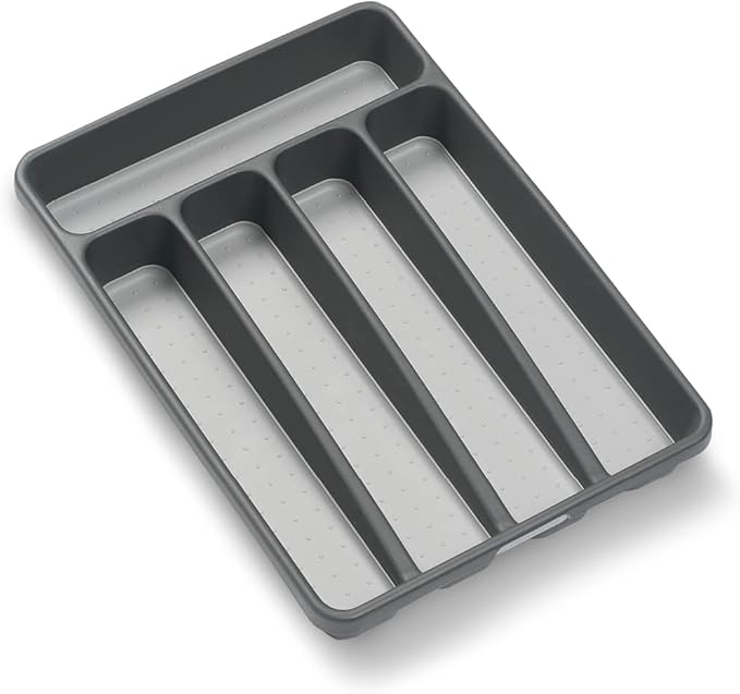Madesmart Mini Plastic Silverware Tray for Drawers